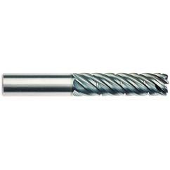 16mm x 16mm x 64mm x 125mm x 7 Flute  1mmR 4xD Pow-R-Path Mill AlCRNX Coated-Series IPC7-CR - Industrial Tool & Supply