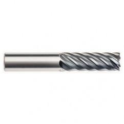 8mm x 8mm x 32mm x 75mm x 7 Flute  Square 4xD Pow-R-Path Mill AlCRNX Coated-Series IPT7-SQ - Industrial Tool & Supply