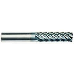 3/8 x 3/8 x 1-1/8 x 3 x 7 Flute  .015R 3xD Pow-R-Path Mill AlCRNX Coated-Series IPT7-CR - Industrial Tool & Supply