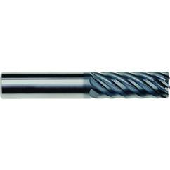 5/8 x 5/8 x 2-3/16 x 4-1/2 x .030 Rad 9 Flute End Mill IPT9-AlCrNX Coated - Industrial Tool & Supply