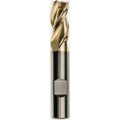 1 x 1 x 3-1/4 x 6 Square 3 Flute Carbide M223 Streaker End Mill-ZrN - Industrial Tool & Supply