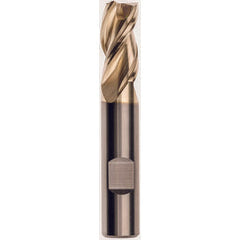 1/2 x 1/2 x 1 x 3 Square 3 Flute Carbide M223 Streaker End Mill-ZrN - Industrial Tool & Supply