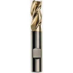 3/4 x 3/4 x 1-5/8 x 4 Square 3 Flute Carbide M223 Streaker End Mill-ZrN - Industrial Tool & Supply