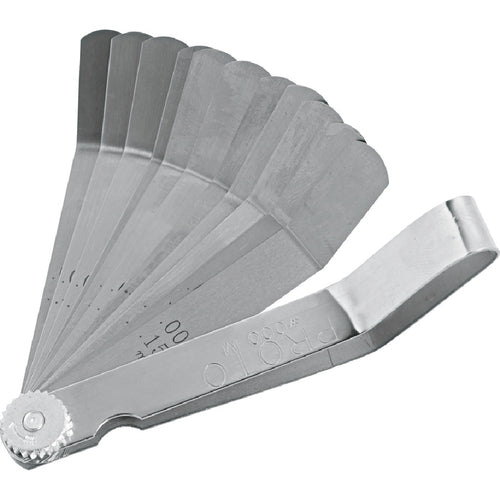 Proto 11 Blade Bent Feeler Gauge Set - Industrial Tool & Supply
