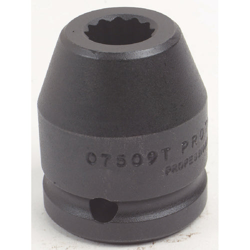 ‎Proto 3/4″ Drive Impact Socket 1″ - 12 Point - Industrial Tool & Supply