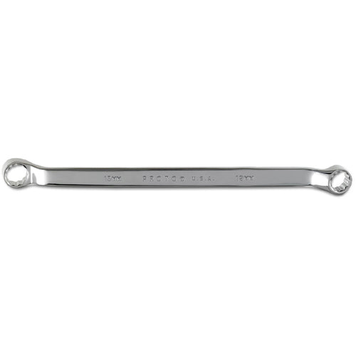 ‎Proto Full Polish Offset Double Box Wrench 12 × 13 mm - 12 Point - Industrial Tool & Supply