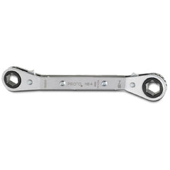 ‎Proto Offset Double Box Reversible Ratcheting Wrench 3/8″ × 7/16″ - 6 Point - Industrial Tool & Supply
