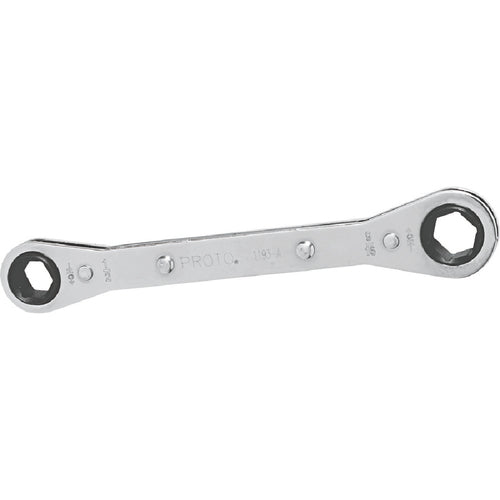 ‎Proto Double Box Ratcheting Wrench 1/4″ × 5/16″ - 6 Point - Industrial Tool & Supply
