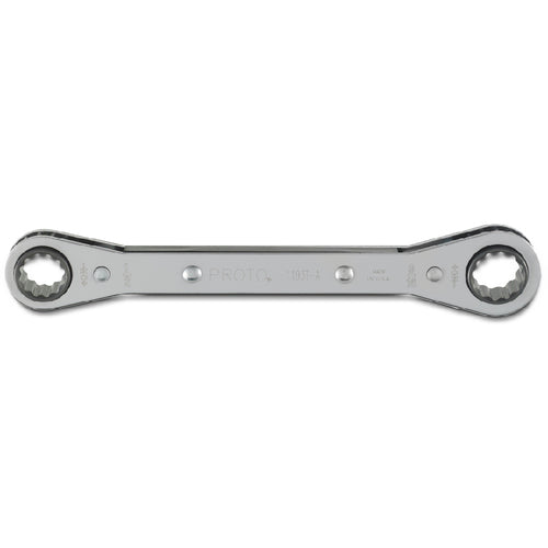 ‎Proto Double Box Ratcheting Wrench 1/2″ × 9/16″ - 12 Point - Industrial Tool & Supply