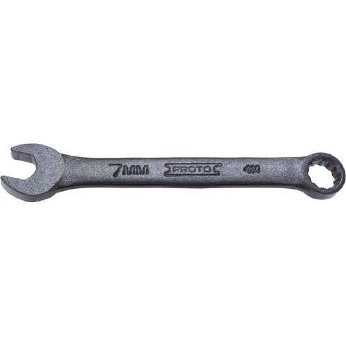 ‎Proto Black Oxide Metric Short Combination Wrench 7 mm - 12 Point - Industrial Tool & Supply