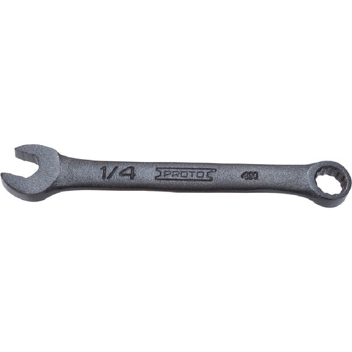 ‎Proto Black Oxide Short Combination Wrench 1/4″ - 12 Point - Industrial Tool & Supply