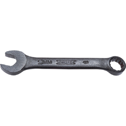 ‎Proto Black Oxide Metric Short Combination Wrench 9 mm - 12 Point - Industrial Tool & Supply