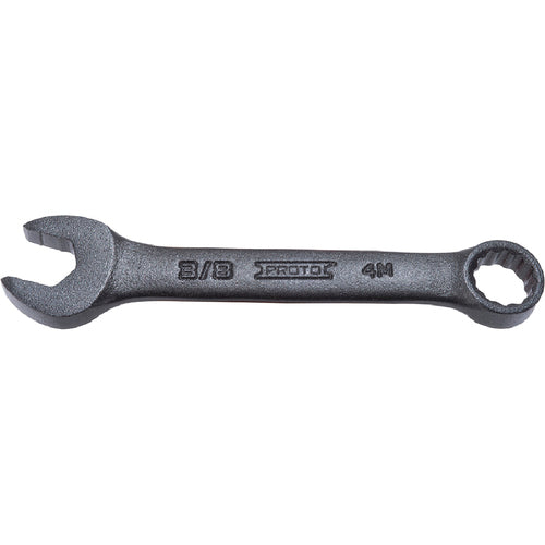 ‎Proto Black Oxide Short Combination Wrench 3/8″ - 12 Point - Industrial Tool & Supply