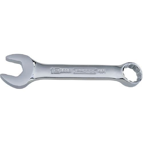 ‎Proto Full Polish Metric Short Combination Wrench 12 mm - 12 Point - Industrial Tool & Supply