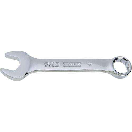 ‎Proto Full Polish Short Combination Wrench 7/16″ - 12 Point - Industrial Tool & Supply