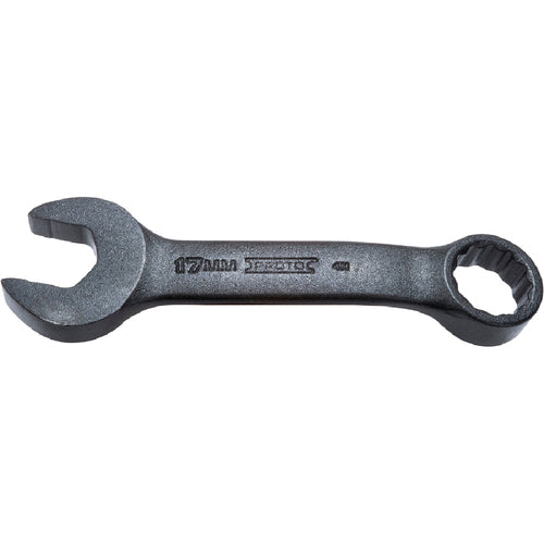 ‎Proto Black Oxide Metric Short Combination Wrench 17 mm - 12 Point - Industrial Tool & Supply