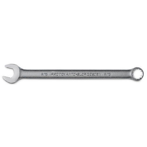 ‎Proto Satin Combination Wrench 9/16″ - 12 Point - Industrial Tool & Supply
