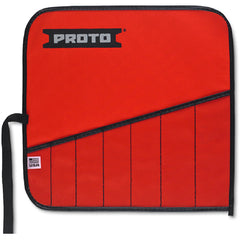 Proto Red Canvas 7-Pocket Tool Roll - Industrial Tool & Supply