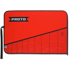 Proto Red Canvas 10-Pocket Tool Roll - Industrial Tool & Supply