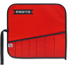 Proto Red Canvas 7-Pocket Tool Roll - Industrial Tool & Supply