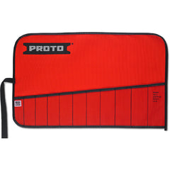 Proto Red Canvas 11-Pocket Tool Roll - Industrial Tool & Supply