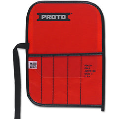 Proto Red Canvas 5-Pocket Tool Roll - Industrial Tool & Supply