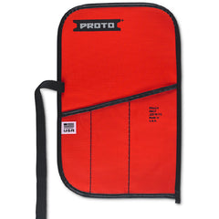 Proto Red Canvas 3-Pocket Tool Roll - Industrial Tool & Supply