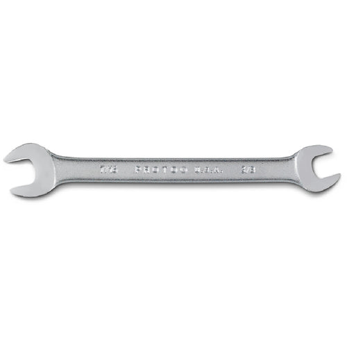 Proto Satin Open-End Wrench - 3/8″ × 7/16″ - Industrial Tool & Supply