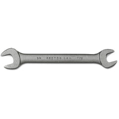Proto Black Oxide Open-End Wrench - 11/16″ × 3/4″ - Industrial Tool & Supply