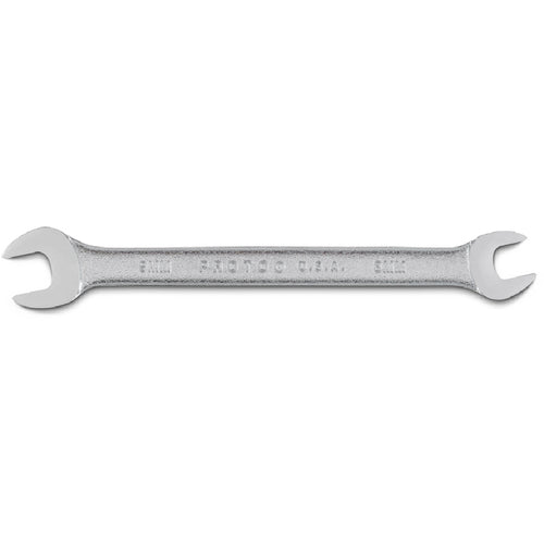 Proto Satin Open-End Wrench - 8 mm × 9 mm - Industrial Tool & Supply