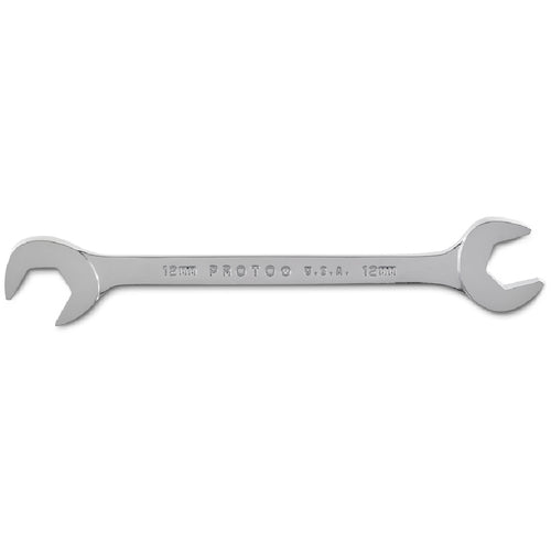 Proto Full Polish Metric Angle Open End Wrench 12 mm - Industrial Tool & Supply