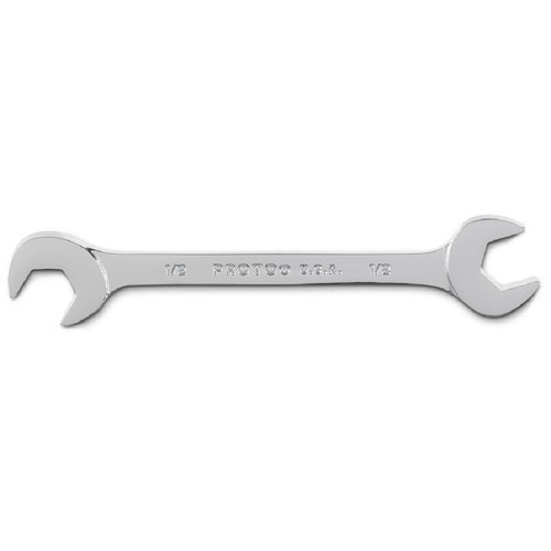 Proto Full Polish Angle Open-End Wrench - 1/2″ - Industrial Tool & Supply