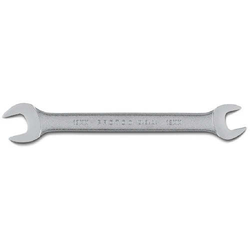 Proto Satin Open-End Wrench - 12 mm × 13 mm - Industrial Tool & Supply