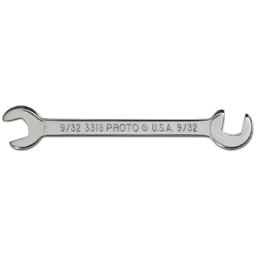Proto Short Satin Angle Open-End Wrench - 9/32″ - Industrial Tool & Supply