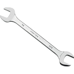 Proto Extra Thin Satin Open-End Wrench - 7/16″ × 1/2″ - Industrial Tool & Supply
