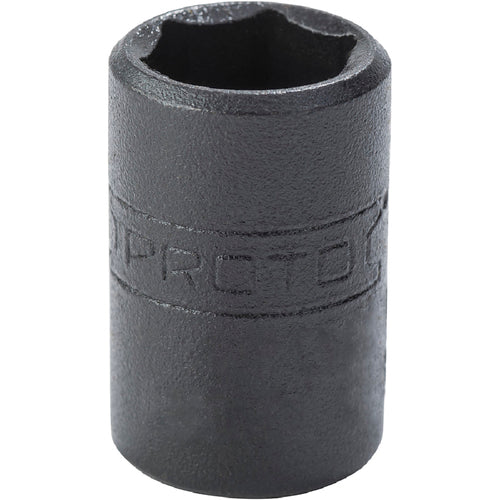 ‎Proto 1/4″ Drive Black Oxide Socket 1/2″ - 6 Point - Industrial Tool & Supply