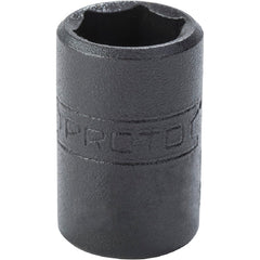 ‎Proto 1/4″ Drive Black Oxide Socket 1/2″ - 6 Point - Industrial Tool & Supply