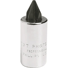 Proto 1/4″ Drive Phillips Screwdriver Bit Socket - # 1 - Industrial Tool & Supply