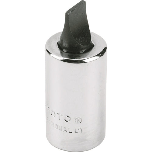 ‎Proto 1/4″ Drive Slotted Screwdriver Bit Socket - 1/4″ - Industrial Tool & Supply