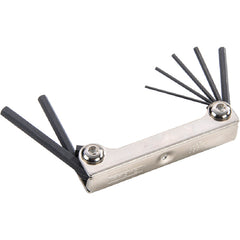 Proto 7 Piece Metric Folding Hex Key Set - Industrial Tool & Supply