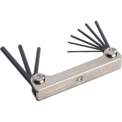 Proto 9 Piece Folding Hex Key Set - Industrial Tool & Supply