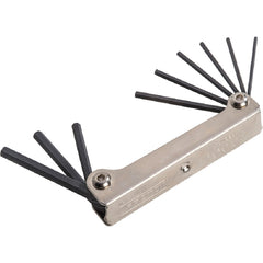 ‎Proto 9 Piece Folding Hex Key Set: 5/64-1/4″ - Industrial Tool & Supply