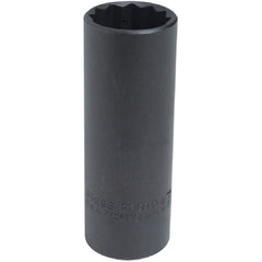 ‎Proto 1/2″ Drive Black Oxide Deep Socket 15/16″ - 12 Point - Industrial Tool & Supply