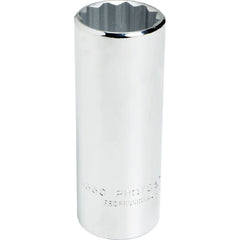 ‎Proto 1/2″ Drive Deep Socket 1/2″ - 12 Point - Industrial Tool & Supply