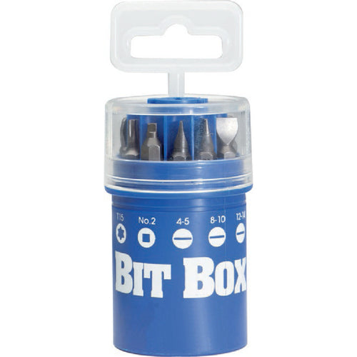 Proto 10 Piece Insert Bit Set with Storage Box - Industrial Tool & Supply