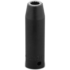 ‎Proto 1/2″ Drive Deep Impact Socket 3/8″ - 12 Point - Industrial Tool & Supply