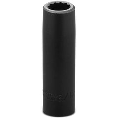 ‎Proto 1/2″ Drive Deep Impact Socket 9/16″ - 12 Point - Industrial Tool & Supply