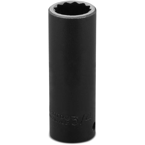 ‎Proto 1/2″ Drive Deep Impact Socket 3/4″ - 12 Point - Industrial Tool & Supply