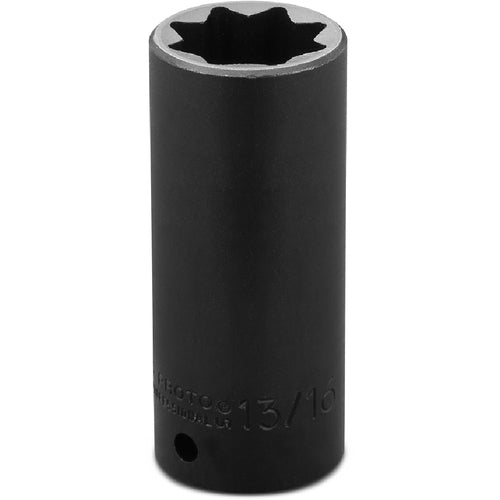 ‎Proto 1/2″ Drive Deep Impact Socket 13/16″ - 8 Point - Industrial Tool & Supply