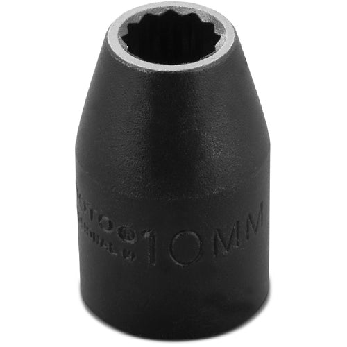 ‎Proto 1/2″ Drive Thin Wall Impact Socket 10 mm - 12 Point - Industrial Tool & Supply